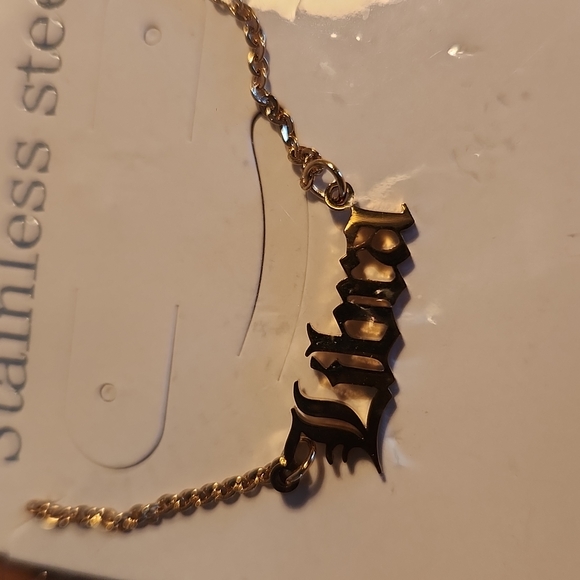 Libra ♎️ Stainless Steel Necklace - Picture 3 of 5